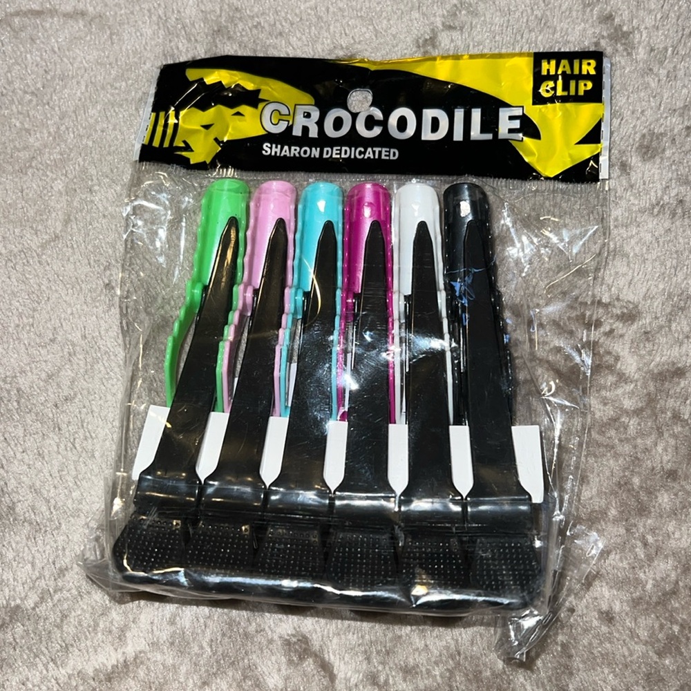 (6) PIECE HAIR CLIPS SET FOR STYLING HAIR